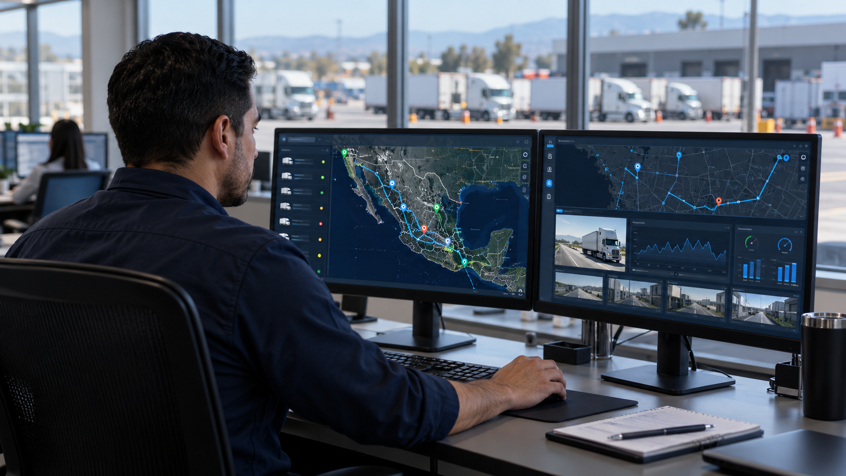 Monitoreo GPS y trazabilidad de flotilla